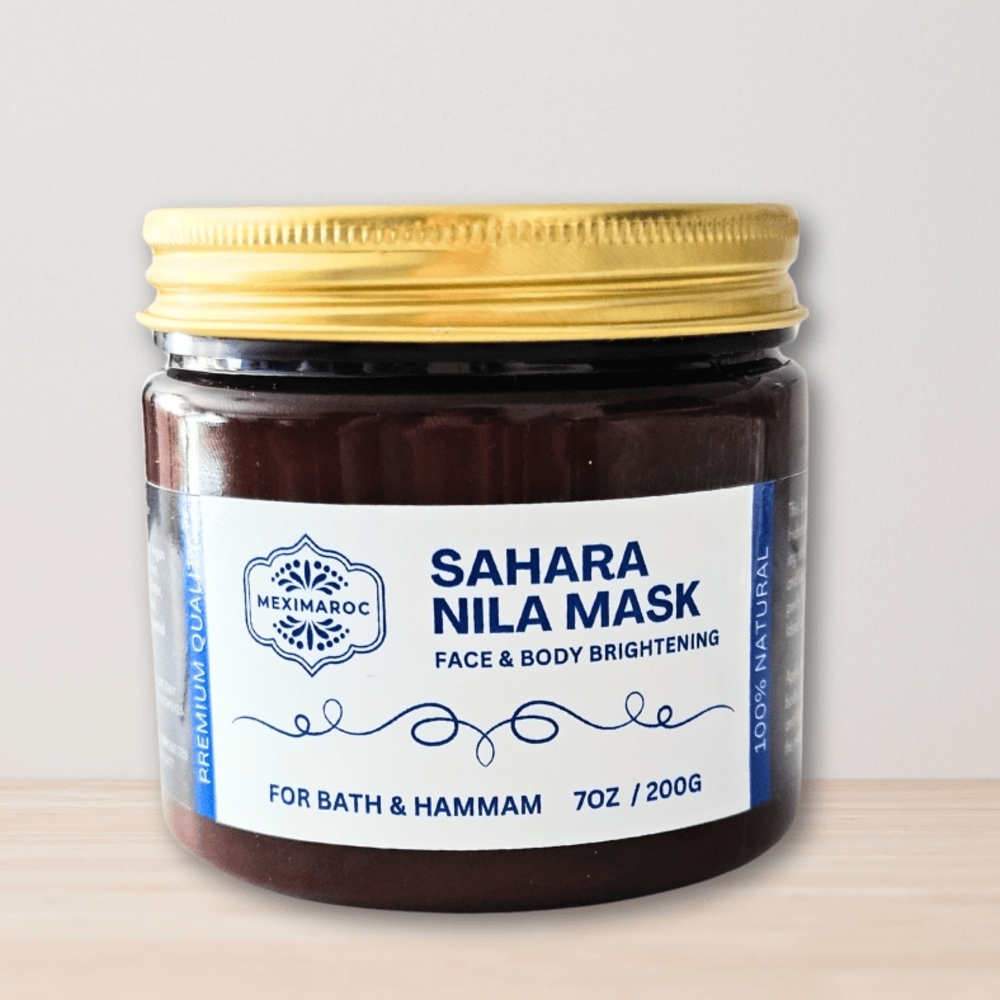 Moroccan Nila Mask with Argan & Chamomile - Gray